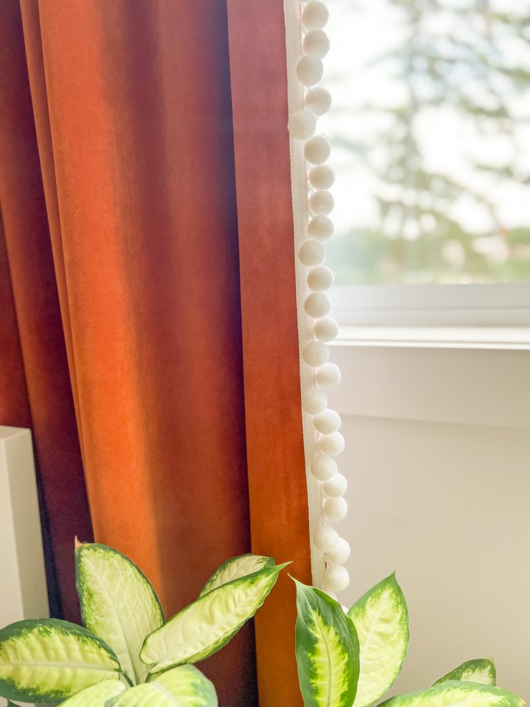 Curtain close up