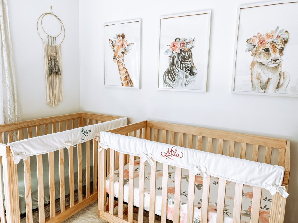Jungle animals on the wall