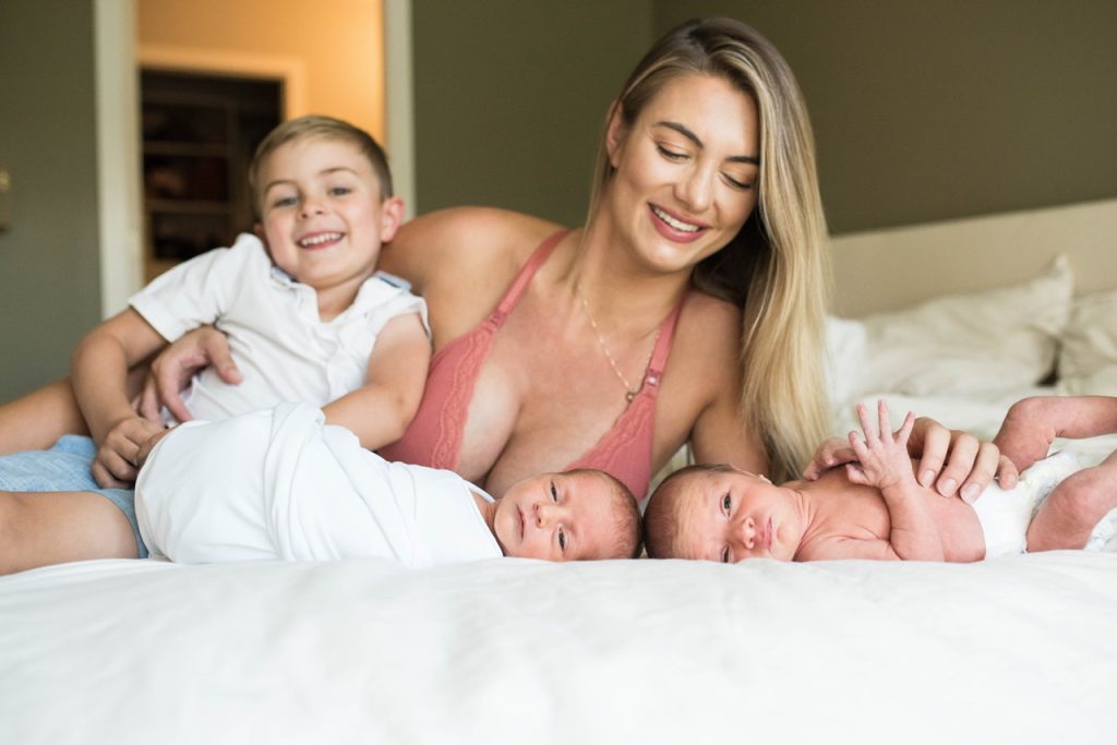 Natasha and 3 kids