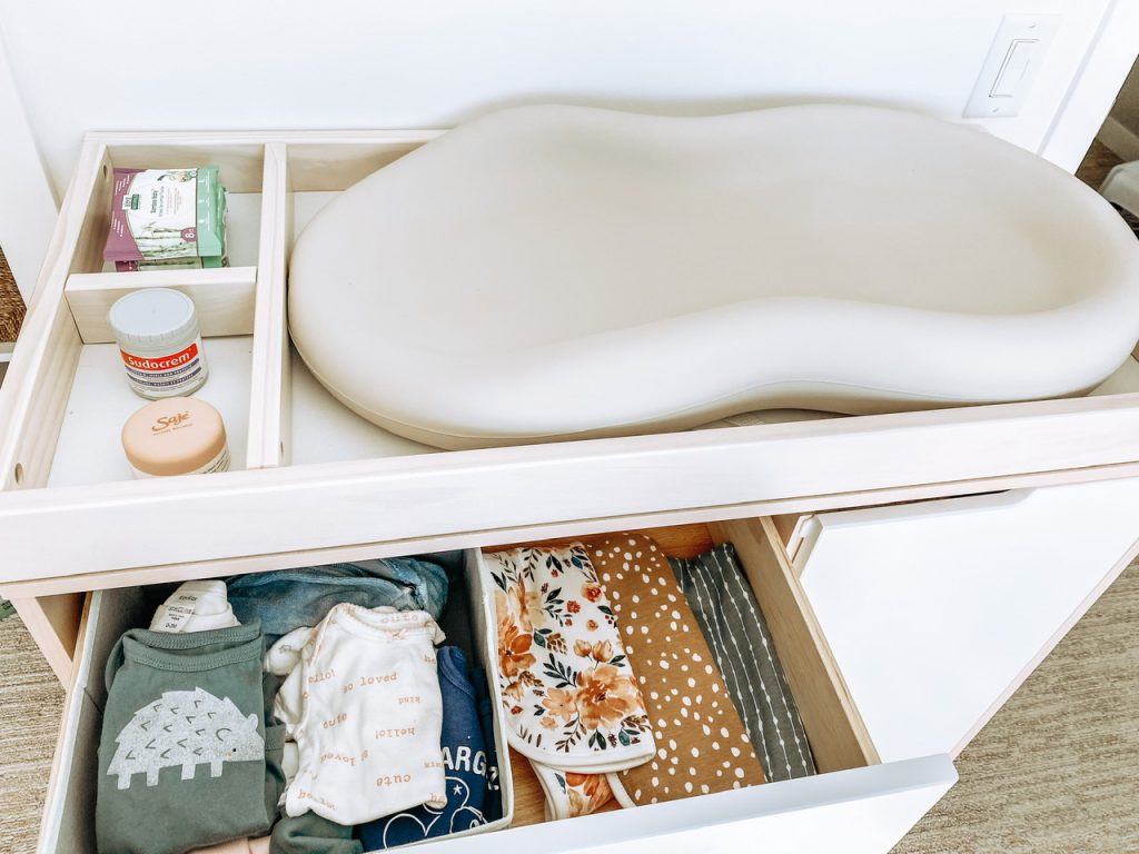 inside the dresser